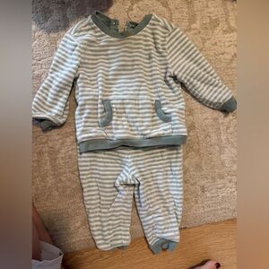 Ralph lauren velvet set 12mo